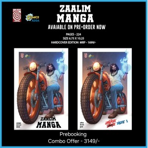 Zaalim Manga -1 HC English & Hindi Combo (Pre Booking)