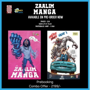 Zaalim Manga -1 PB English & Hindi Combo (Pre Booking)