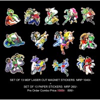 RCMCG Magnet Stickers and Paper Stickers Combo 1(Pre Booking)