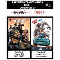 Rakshak Hindi PB & Zaalim Manga Hindi PB Combo 