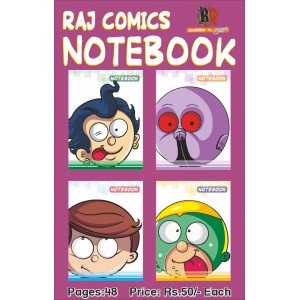 Raj Comics Notebook Set